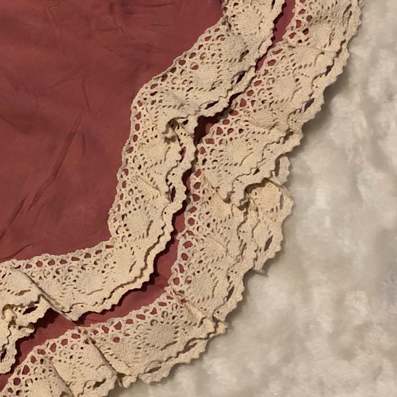 Mauve Pink & Lace Twirl Dress 2T. Boutique. - Picture 3 of 3